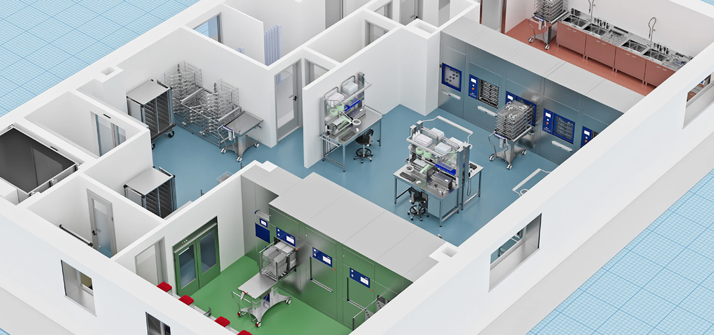 New Hospital Central Medical Water Plant Solution